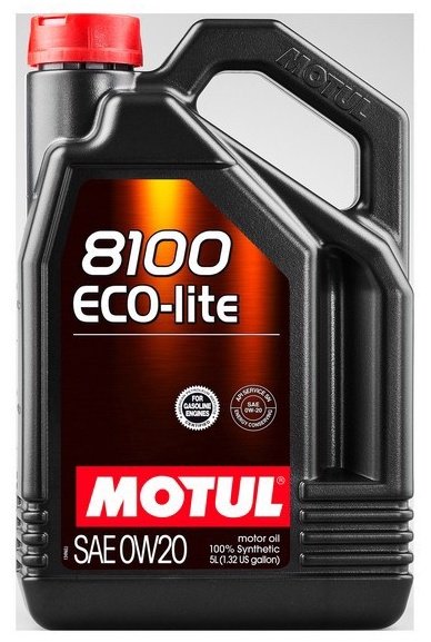 Моторное масло Синтетическое Motul 8100 ECO-lite 0W-20 4 л