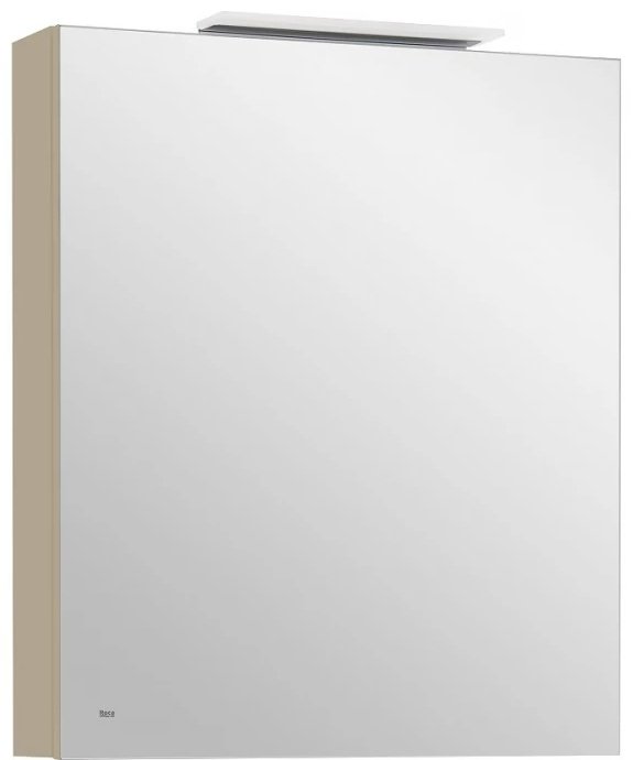 Шкаф зеркальный навесной Roca OLETA, 60x13.7x70 см, бежевый