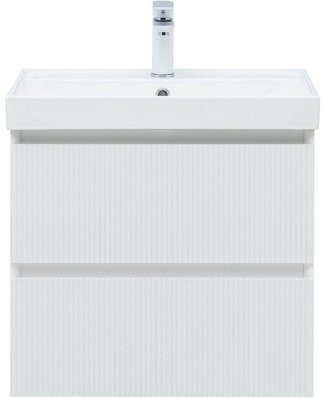 Тумба с раковиной KABINKA.KZ Flash 60 337154, 58.8x52x45.2 см, белый