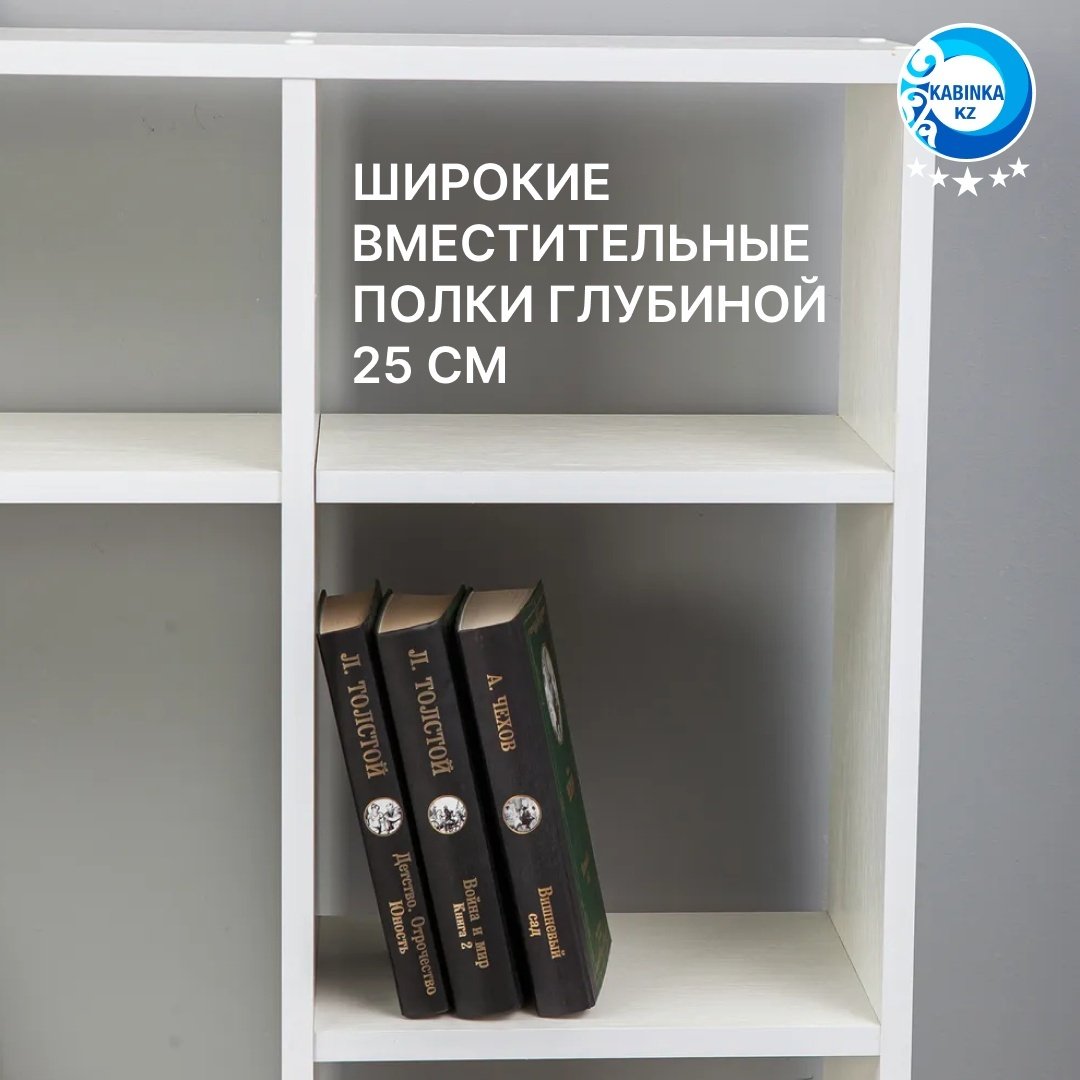 Стол компьютерный с надстройкой KABINKA.KZ Школьник - компакт, 114х40x140 см, белый - ForteMarket Стол компьютерный с надстройкой KABINKA.KZ Школьник - компакт, 114х40x140 см, белый купить,NaN