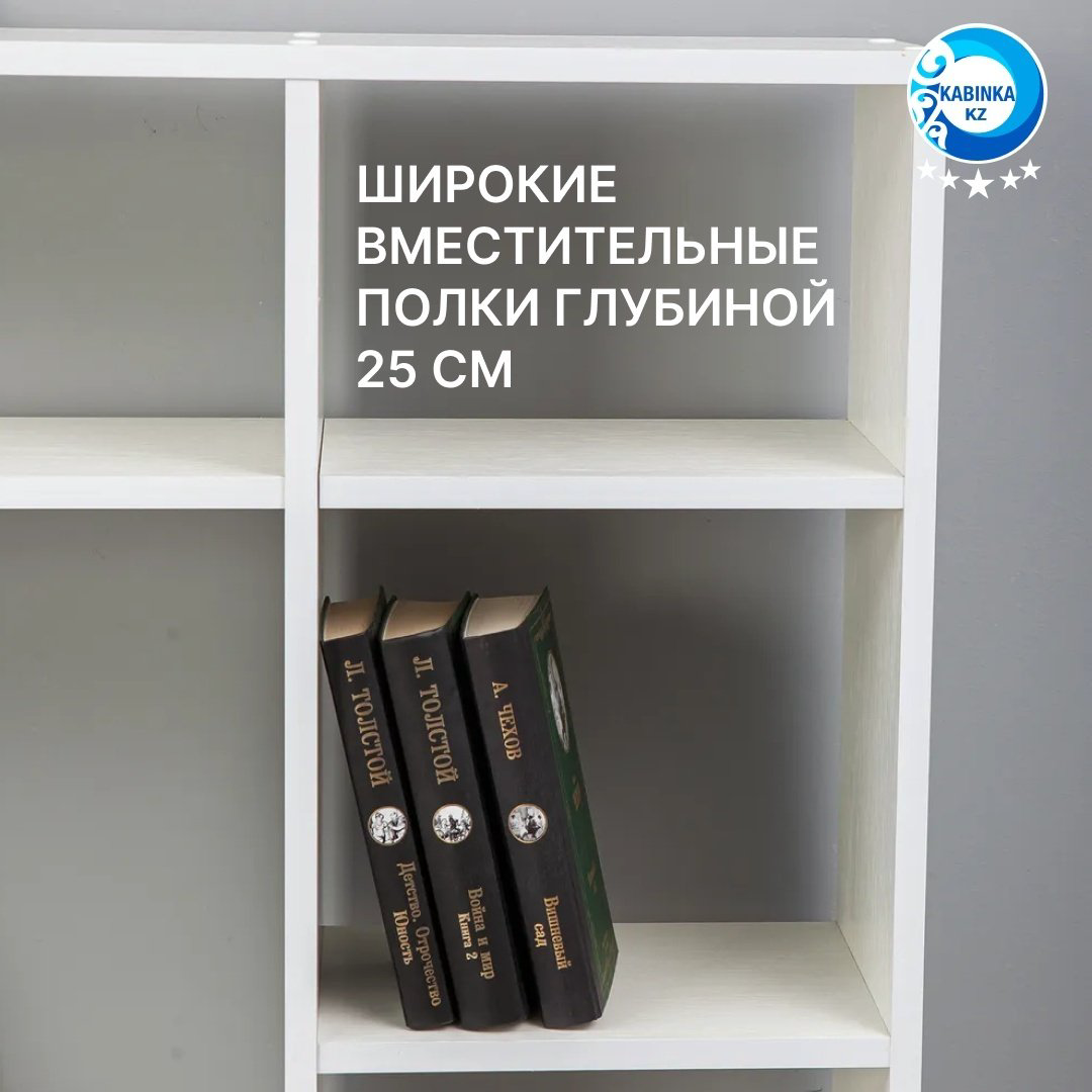 Стол компьютерный с надстройкой KABINKA.KZ Школьник - компакт, 114х40x140 см, белый - ForteMarket Стол компьютерный с надстройкой KABINKA.KZ Школьник - компакт, 114х40x140 см, белый купить,NaN