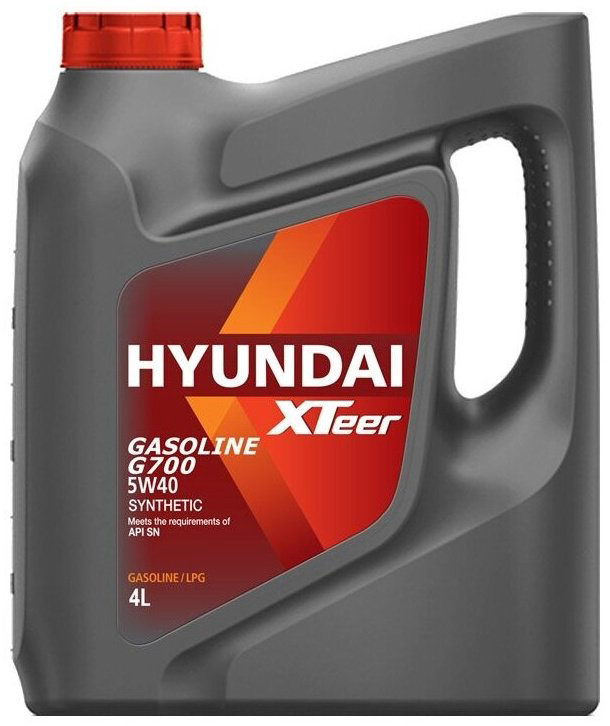 Моторное масло Синтетическое Hyundai XTeer 5W-40 4 л купить,NaN
