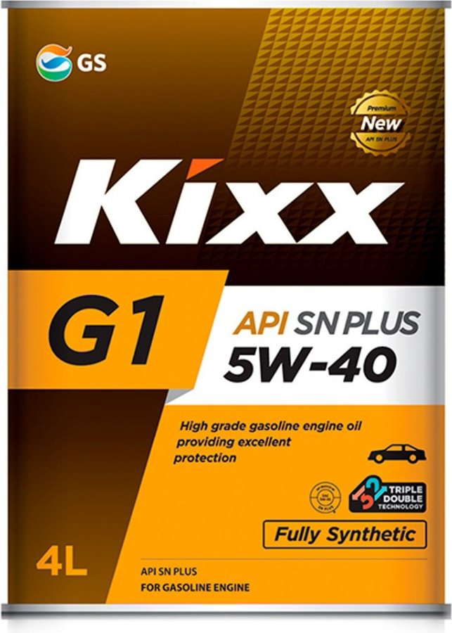 Моторное масло Синтетическое Kixx G1 5W-40 4 л купить,NaN