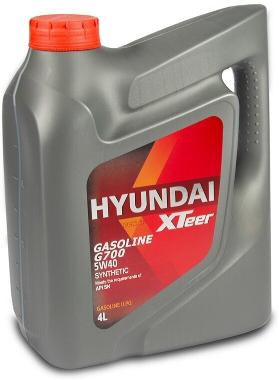 Моторное масло Синтетическое Hyundai XTeer 5W-40 4 л купить,NaN