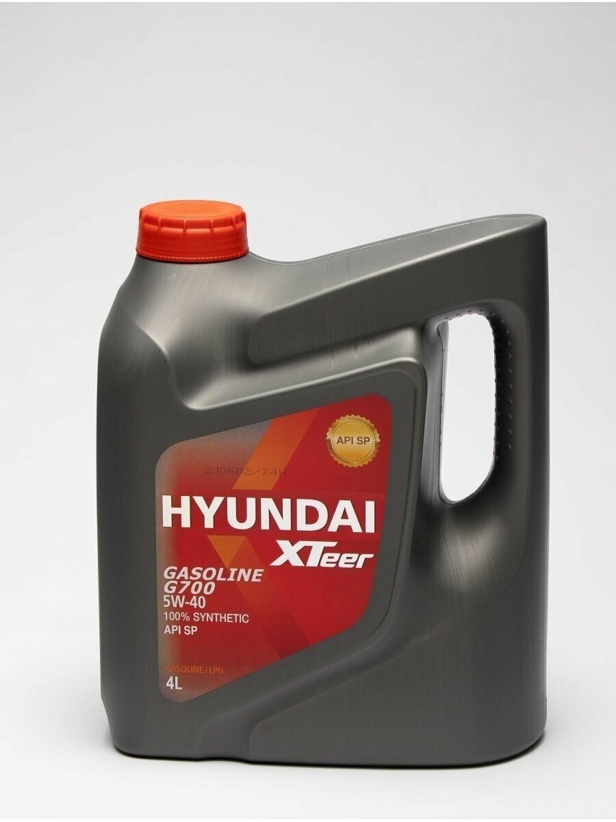 Моторное масло Синтетическое Hyundai XTeer 5W-40 4 л купить,NaN