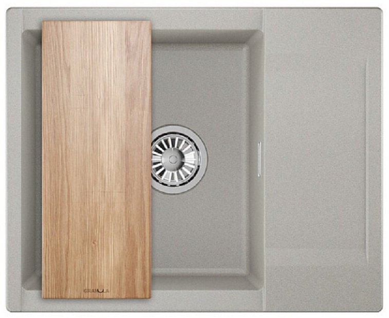Кухонная мойка GRANULA ESTETICA ES-6202 врезная 62х50х20 см, кварцевый песок