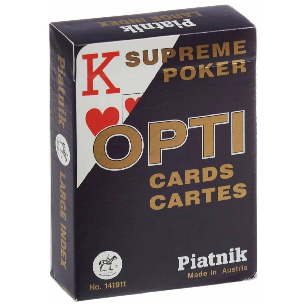 Коллекционная колода карт Piatnik ОптиПокер Синий купить,NaN