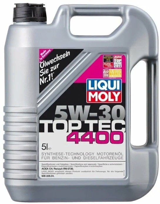 Моторное масло Полусинтетическое Hyundai MOLY 5W-30 5 л