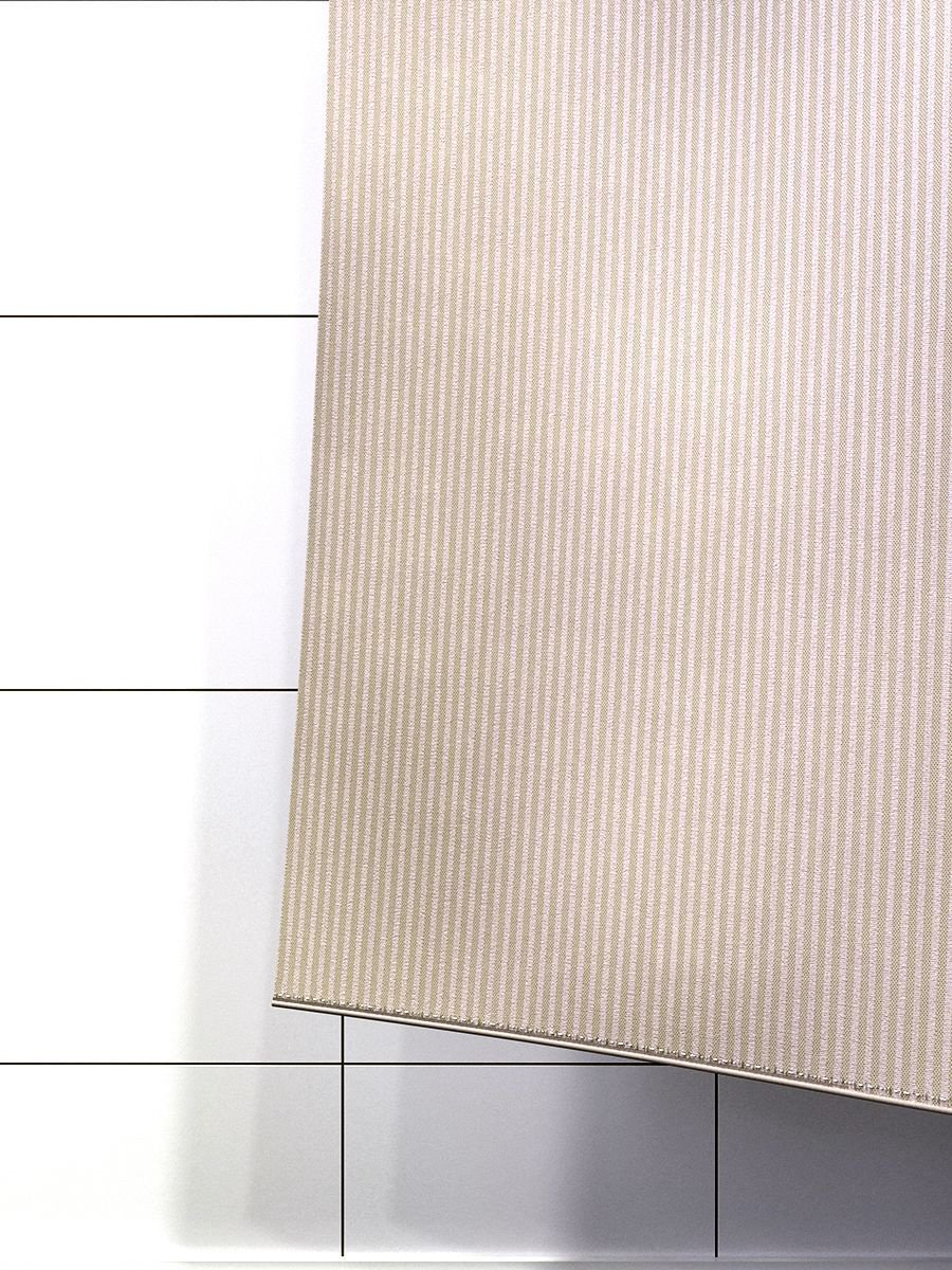 Штора для ванной KABINKA.KZ Capital Beige 180x180 бежевый, полиэстер купить,20486