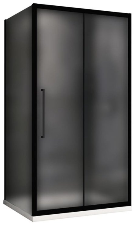 Душевое ограждение Abber трехстенное AG30120BMH-S70BM, 1200х1950 мм купить,NaN