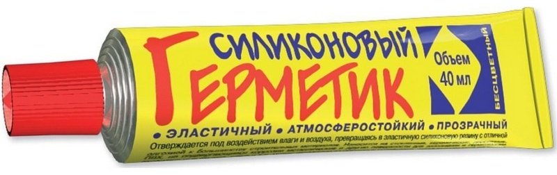 Герметик Новбытхим Герметик силиконовый, цвет прозрачный 40 мл