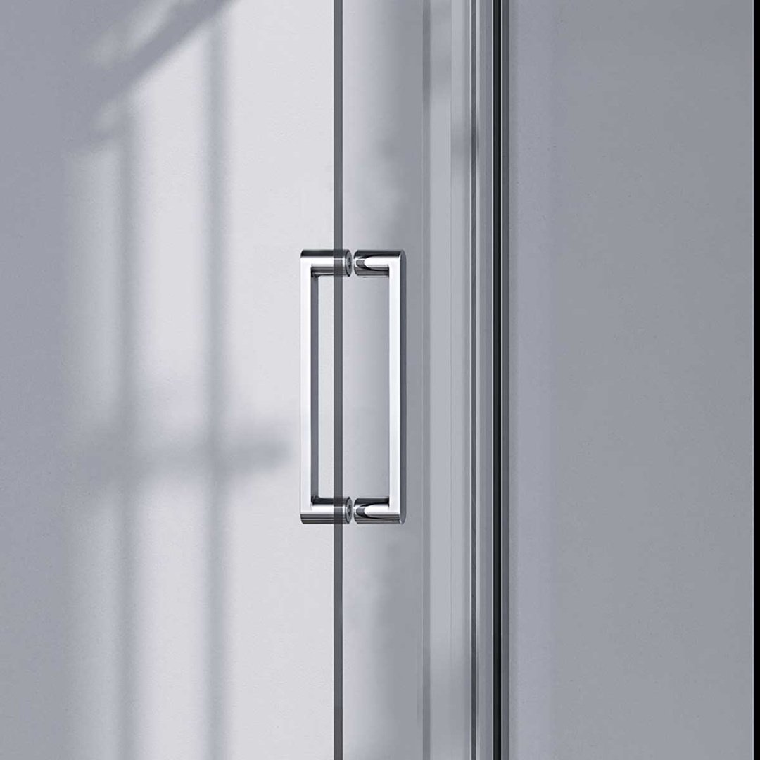 Душевое ограждение KABINKA.KZ двухстенное VSR-4CN1012CL, 1200х1950 мм