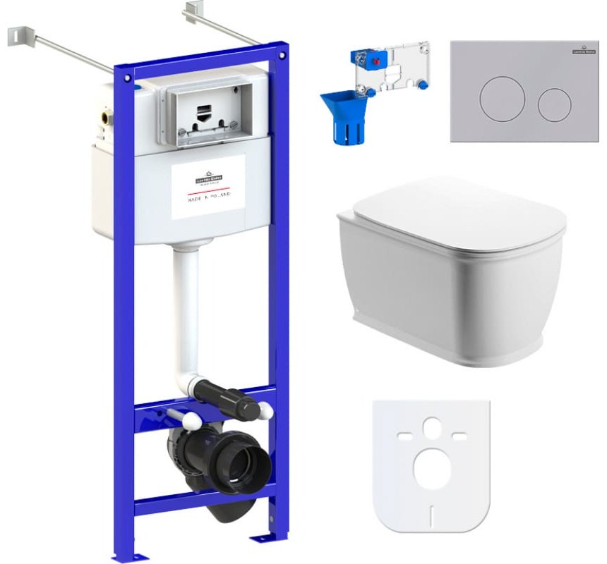 Lavinia Boho унитаз с инсталляцией 87050127 , санфарфор