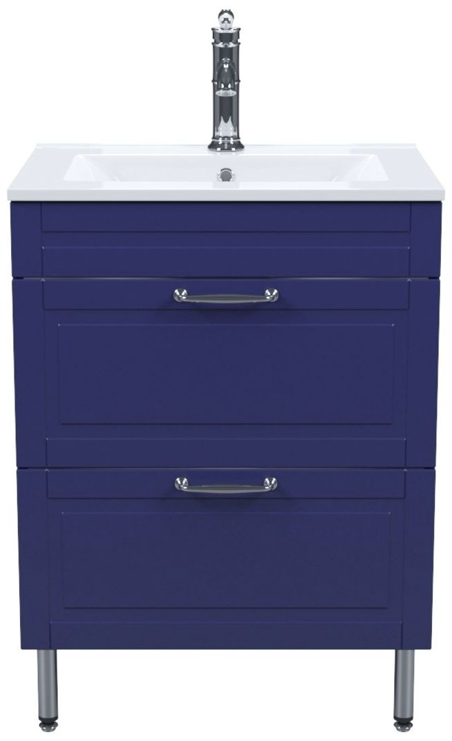 Тумба с раковиной Iddis Oxford OXF60N0i95K 60x66x45.5см синий купить,NaN