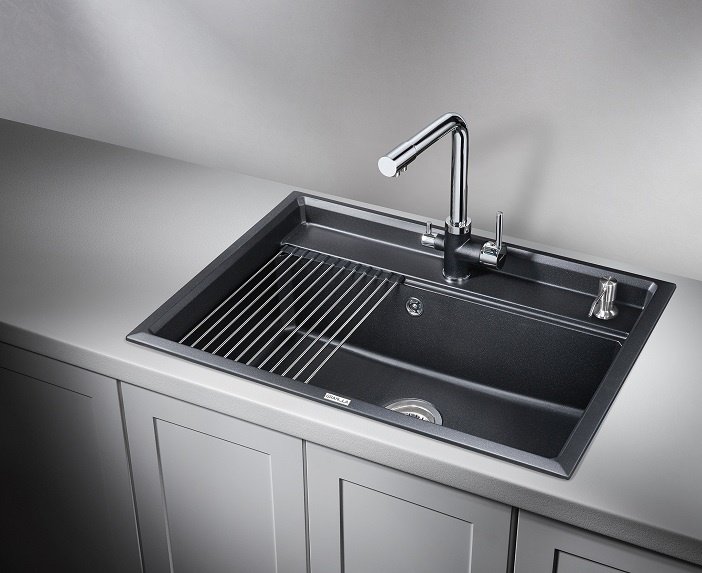 Кухонная мойка GRANULA KS-7301 врезная 73х51х23 см, кварцевый песок купить,NaN