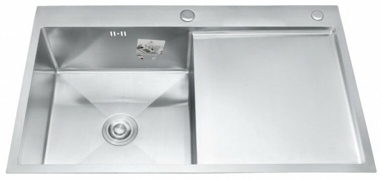 Кухонная мойка Diadonna DS7050L врезная 70х50х20 см, нержавеющая сталь купить,90100