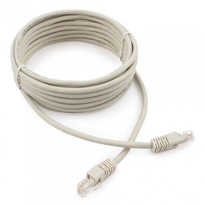 Патч-корд Cablexpert PP6U-5M 5м серый