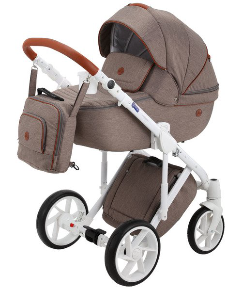Коляска 3в1 Adamex Marconi BE34 Brown купить,NaN