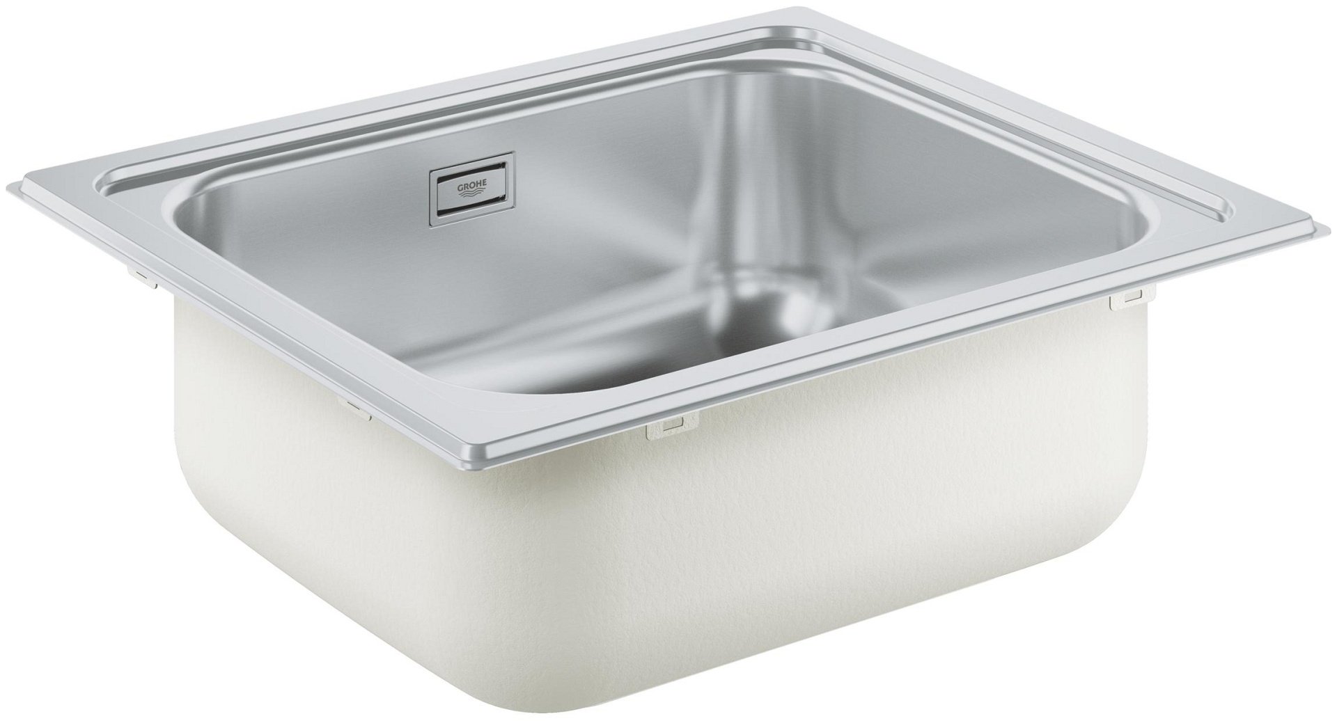 Кухонная мойка Grohe 31719SD0 врезная 53.3х45.7х17.8 см, нержавеющая сталь, тон алюминиум купить,NaN
