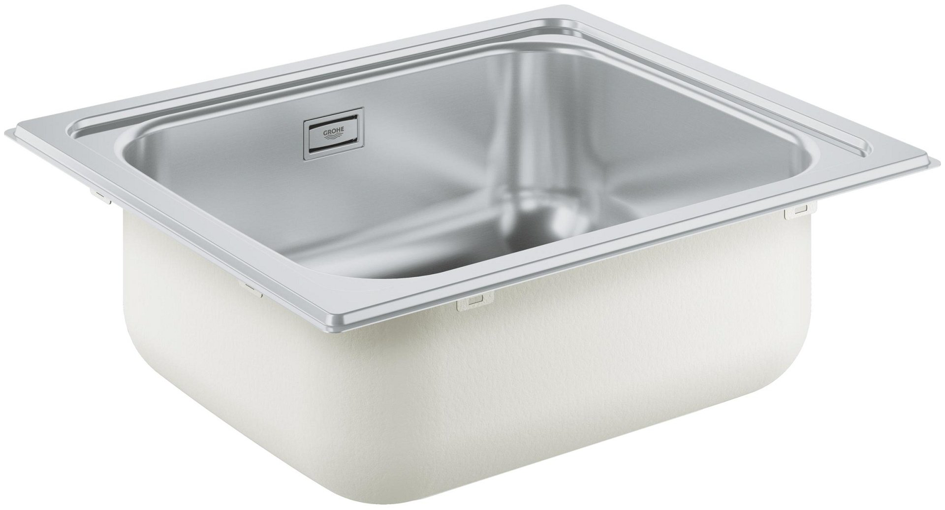 Кухонная мойка Grohe 31719SD0 врезная 53.3х45.7х17.8 см, нержавеющая сталь, тон алюминиум купить,NaN
