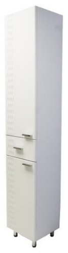 Шкаф-пенал Lindis Оптима 30x29x200см белый купить,NaN