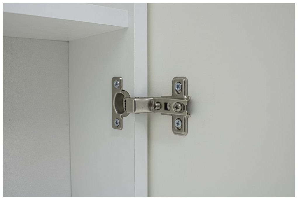 Шкаф зеркальный навесной KABINKA.KZ DA1041HZ, 61.6x15.7x70 см, белый