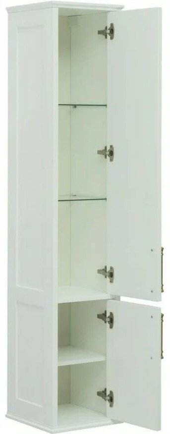 Шкаф навесной Aquanet 242219 36x33x170см белый купить,NaN