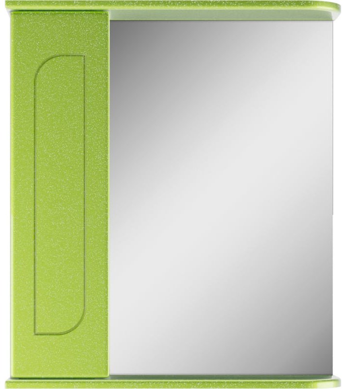 Шкаф зеркальный навесной KABINKA.KZ DA1127HZR, 61.5x15.4x70 см, зеленый