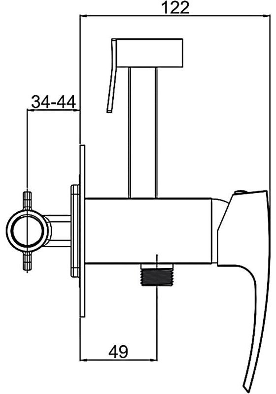 Gappo гигиенический душ G7207-6