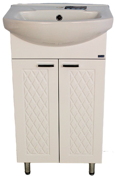 Комплект для ванной KABINKA.KZ Максима (тумба под раковину, зеркало, раковина) белый