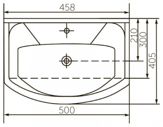 Комплект для ванной KABINKA.KZ Максима (тумба под раковину, зеркало, раковина) белый