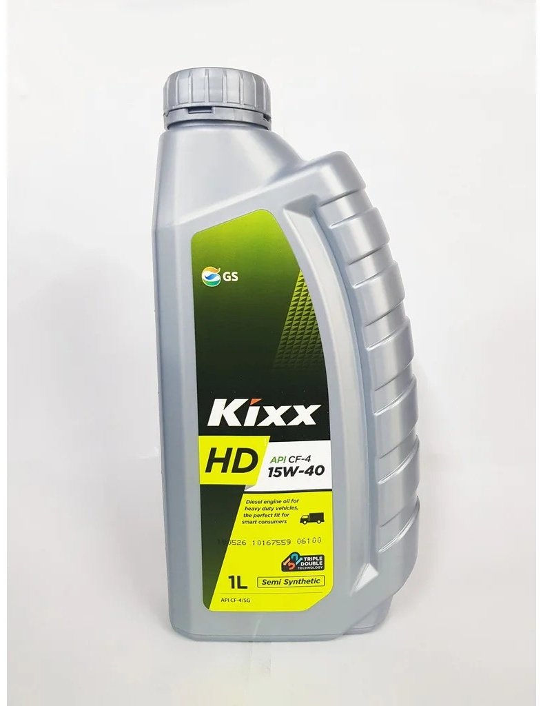 Моторное масло Полусинтетическое Kixx HD 15W-40 1 л