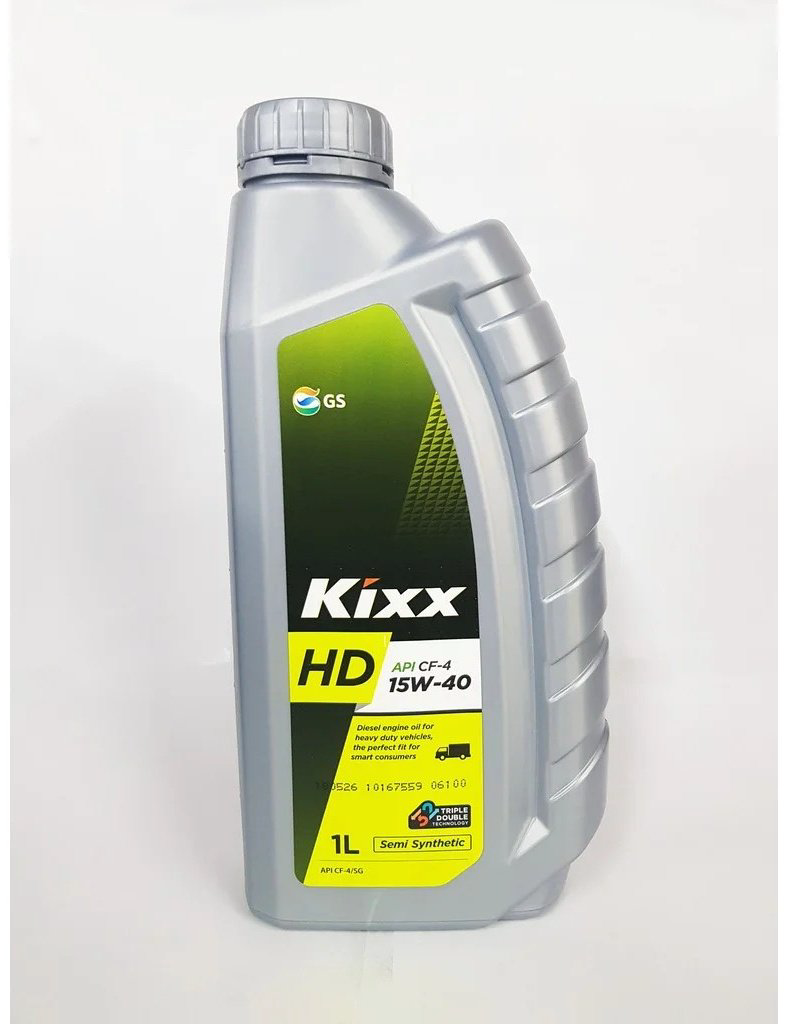 Моторное масло Полусинтетическое Kixx HD 15W-40 1 л купить,NaN