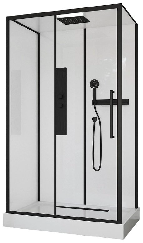 Душевая кабина Cerruti AMI120 (210х120 см), низкий поддон купить,NaN