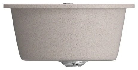 Кухонная мойка Mixline ML-GM-12 врезная 48х48х21 см, искусственный мрамор, тон песочный купить,NaN