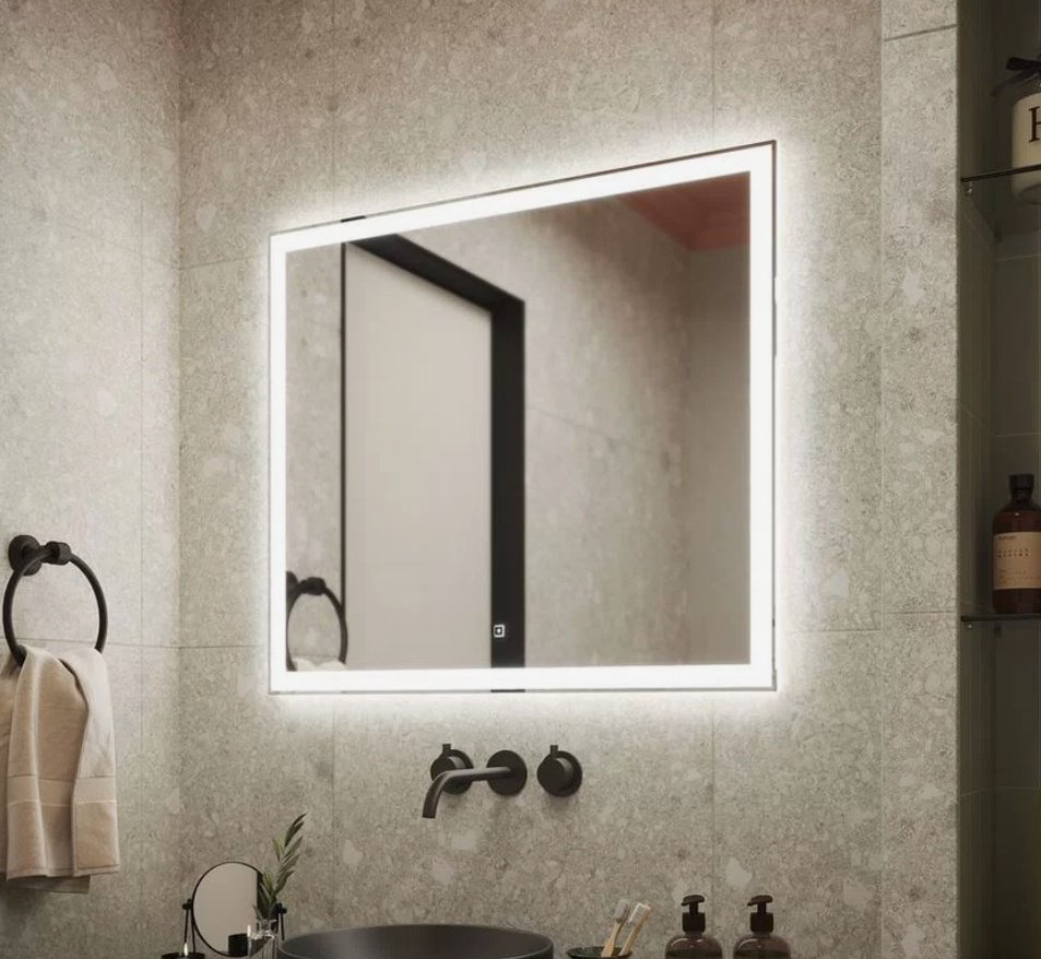 Зеркало настенное Kabinka.kz Sancos City Led CI800 80x70см купить,240500
