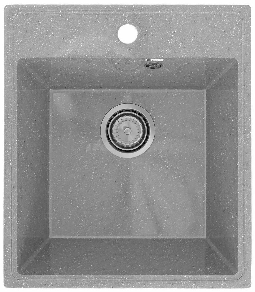 Кухонная мойка Practik PR-M 425-003 врезная 42.5х48.5х19.5 см, искусственный камень