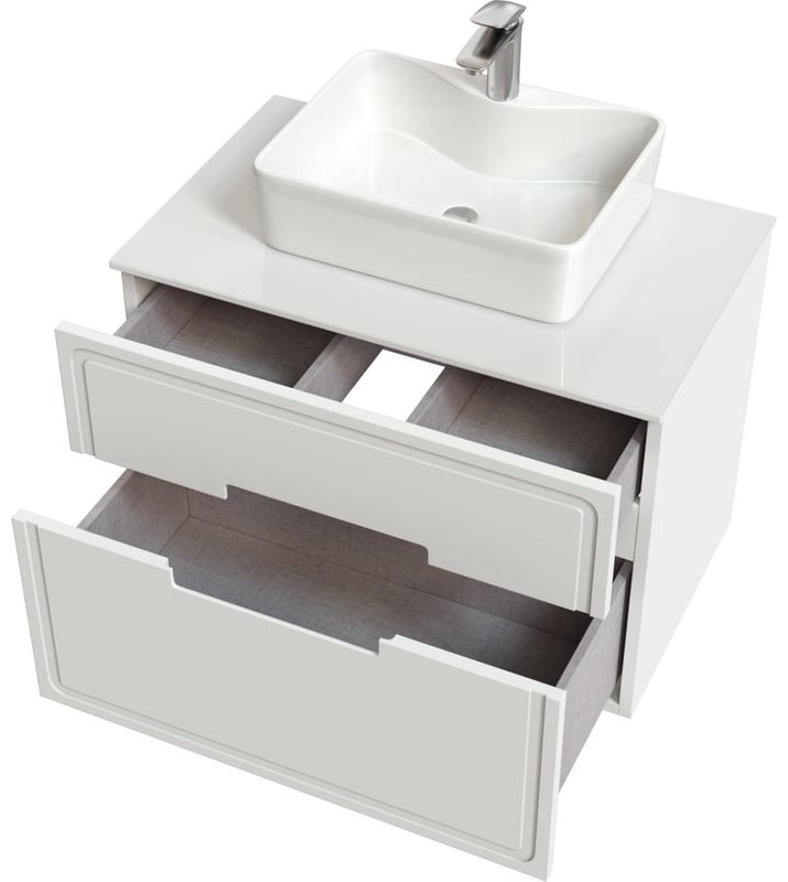 Тумба с раковиной Kabinka.kz TA-MBO-80PS-blanco 79.3x56x48.6см белый купить,NaN