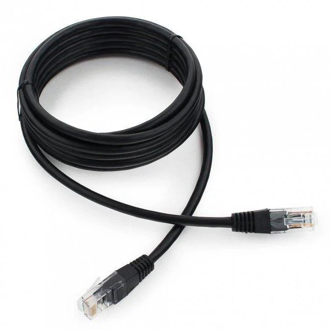 Патч-корд Cablexpert PP12-3M/BK 3м чёрный