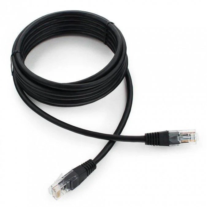 Патч-корд Cablexpert PP12-3M/BK 3м чёрный