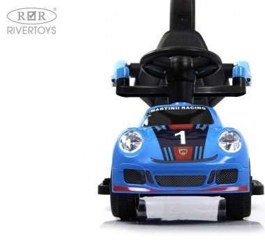 Каталка River Toys F005FF синий купить,NaN