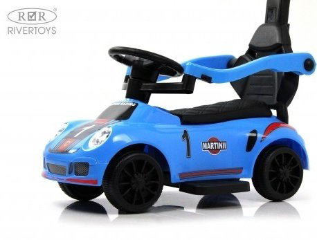 Каталка River Toys F005FF синий купить,NaN