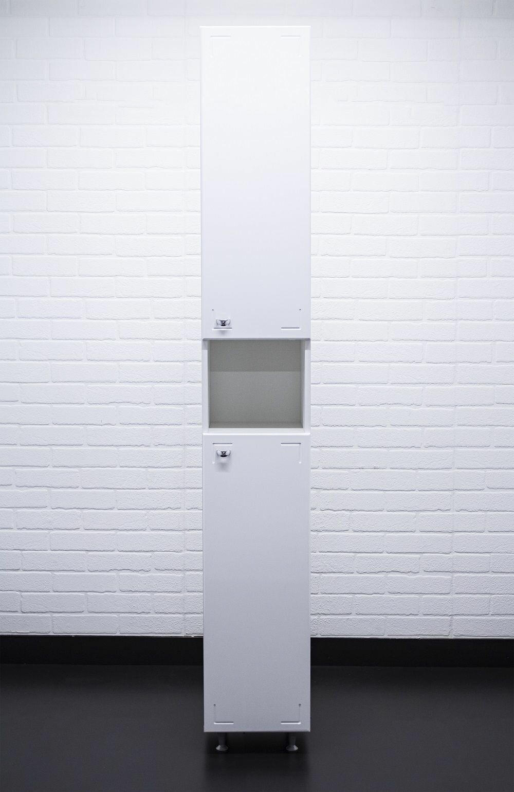 Шкаф-пенал напольный KABINKA.KZ DA1008P, 30x31.6x200 см, белый
