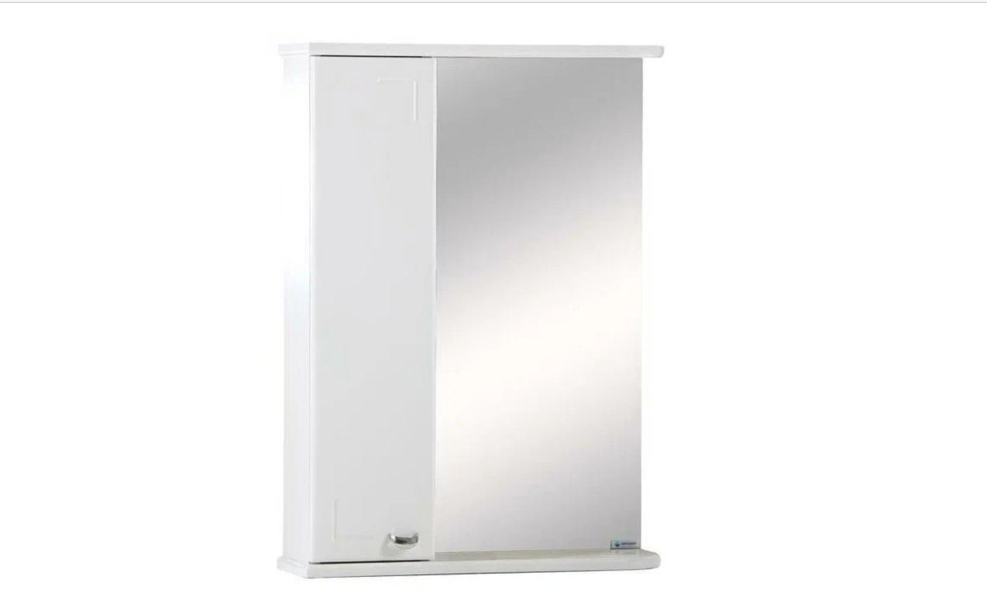 Шкаф с зеркалом Mixline 50x15.1x76см купить,NaN