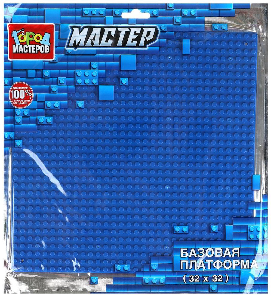 Конструктор ГОРОД МАСТЕРОВ Базовая платформа 32х32, деталей 1 шт купить,NaN