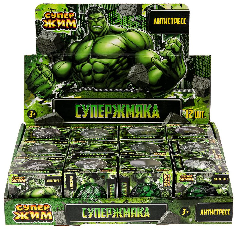 Игрушка-мялка СуперЖим TG01H-SB-RU зеленый купить,NaN