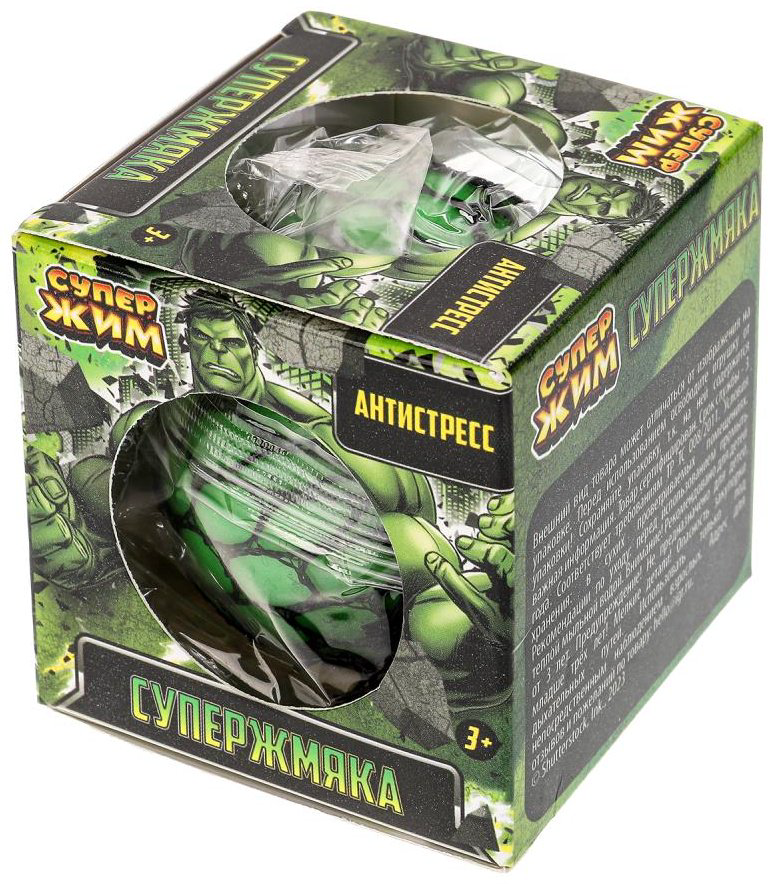 Игрушка-мялка СуперЖим TG01H-SB-RU зеленый купить,NaN