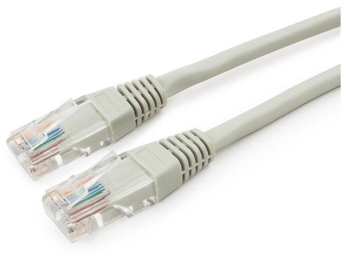 Патч-корд Cablexpert PP10-0.5M 0.5м серый