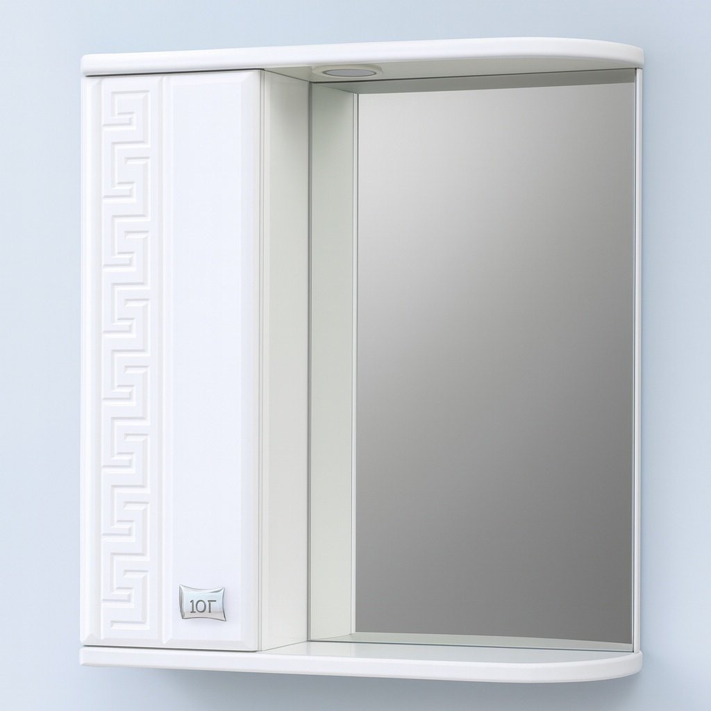 Комплект для ванной KABINKA.KZ Афины 55 (шкаф, тумба под раковину, раковина) белый