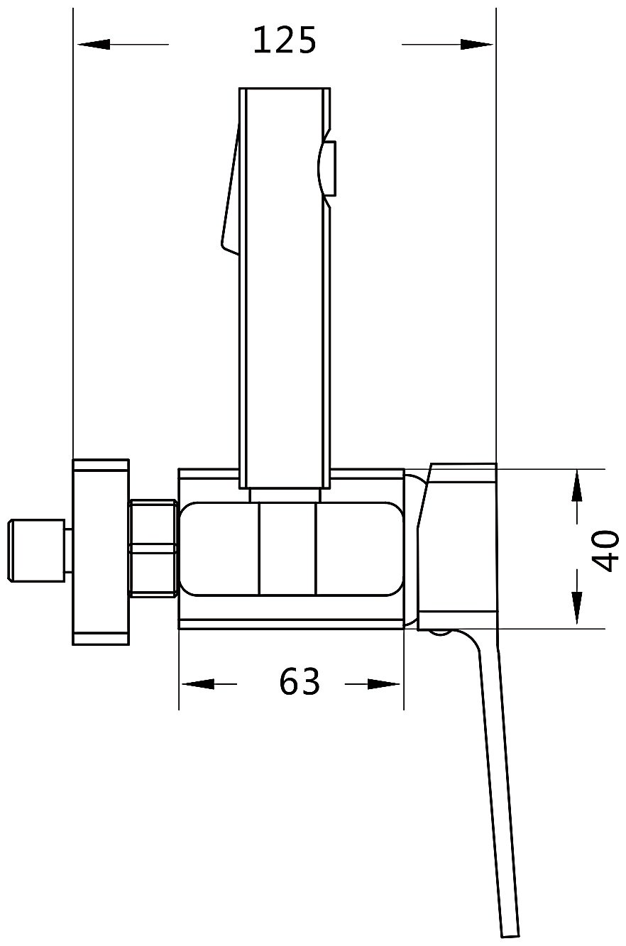 Shevanik гигиенический душ S9905T-1, латунь